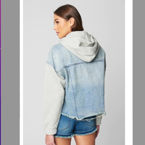 mixed media jacket by BLANK NYC - Picture 2 of 13